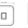 PIRKSTU NOSPIEDUMU LASĪTĀJS + RFID ASM101A DAHUA