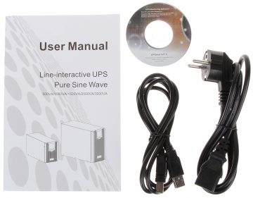 UPS AKUMULATORS AT-UPS1500S-LCD 1500 VA EAST