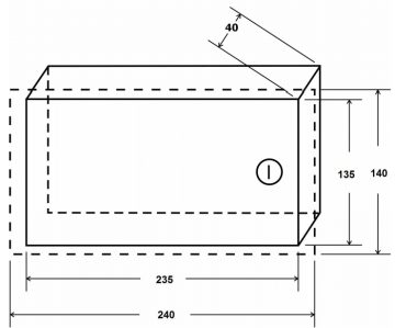 Корпус клавиатуры AWO-351