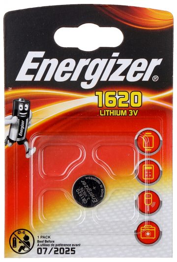 LITIJA BATERIJA BAT-CR1620 ENERGIZER