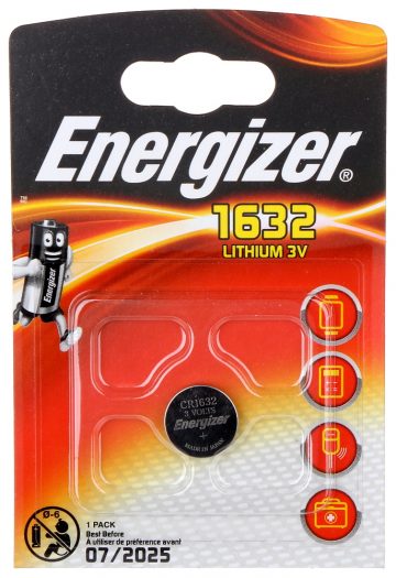 LITIJA BATERIJA BAT-CR1632 ENERGIZER