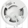 BCS DMIP2801IR-V-V 8.3MP Dome IP kamera ar motorizētu varifokālo objektīvu