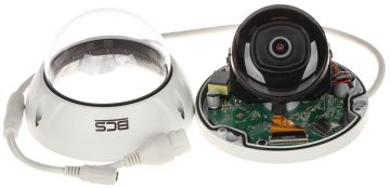 BCS DMIP3401IR-E-V 4MP Dome IP kamera ar motorizētu varifokālo objektīvu