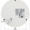BCS DMIP3501IR-AI 5MP Dome IP kamera ar motorizētu varifokālo objektīvu