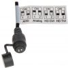 BCS DMQ2803IR3-B 8.3MP Dome AHD kamera ar motorizētu varifokālo objektīvu