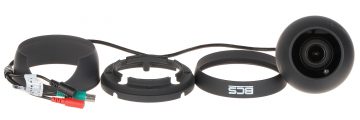 BCS DMQ2803IR3-G 8.3MP Dome AHD kamera ar motorizētu varifokālo objektīvu