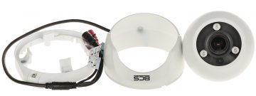 BCS DMQ3803IR3-B 8.3MP Dome AHD kamera ar motorizētu varifokālo objektīvu