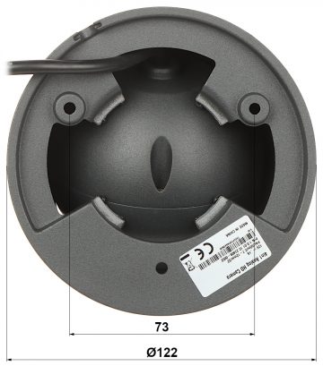 BCS EA42VR6-G 2.1MP Dome AHD kamera ar motorizētu varifokālo objektīvu