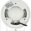 BCS EA45VSR6 5MP Dome IP kamera ar motorizētu varifokālo objektīvu