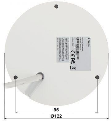 BCS L-DIP22FC-AI2 2MP Dome IP kamera