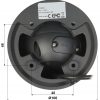 BCS L-EIP28FSR5-AI1-G 8.3MP Dome IP kamera AI