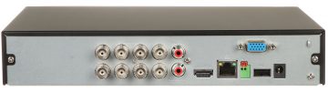 AHD, HD-CVI, HD-TVI, CVBS, TCP/IP REJESTRATORS BCS-L-XVR0801-V 8 KANĀLI BCS Line