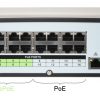 BCS Line IP Tīkla Video Ierakstītājs Videoreģistrators BCS-NVR1604-4K-P-III 16 KANĀLI, 16 PoE +eSATA BCS Line