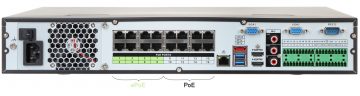 BCS Line IP Tīkla Video Ierakstītājs Videoreģistrators BCS-NVR1604-4K-P-III 16 KANĀLI, 16 PoE +eSATA BCS Line