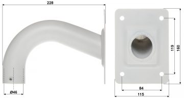 BCS SDHC4225-IV 2.1MP PTZ HDCVI kamera ar motorizētu varifokālo objektīvu