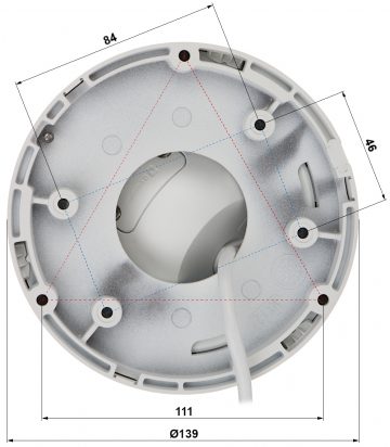 BCS V-EI232IR3-AI 2MP Dome IP kamera ar motorizētu varifokālo objektīvu