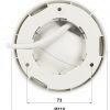 BCS V-EIP14FWR3 4MP Dome IP kamera ar motorizētu varifokālo objektīvu
