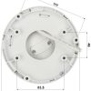 BCS V-EIP24FCL3-AI2 4MP Dome IP kamera