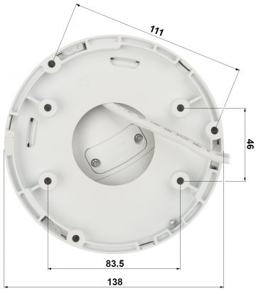 BCS V-EIP24FCL3-AI2 4MP Dome IP kamera