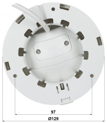 BCS V-EIP44VSR3 4MP Dome IP kamera ar motorizētu varifokālo objektīvu