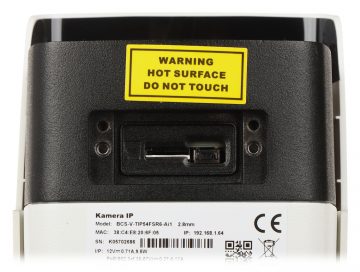 BCS V-TIP54FSR6-AI1 4MP IP camera with motorized varifocal lens
