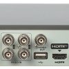 AHD, HD-CVI, HD-TVI, CVBS, TCP/IP Tīkla Video Ierakstītājs Videoreģistrators BCS-V-XVR0401-AI 4 KANĀLI BCS View