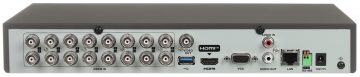 AHD, HD-CVI, HD-TVI, CVBS, TCP/IP Tīkla Video Ierakstītājs Videoreģistrators BCS-V-XVR1601-AI 16 KANĀLI BCS View