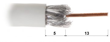 KOMPRESINIS KAIŠTUKAS BNC-W/ZAC-RG6/CSR