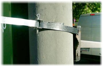 КРЕПЛЕНИЕ КОРПУСА НА МАЧТУ BRP-20W