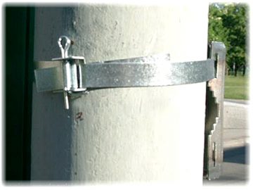 КРЕПЛЕНИЕ КОРПУСА НА МАЧТУ BRP-20W