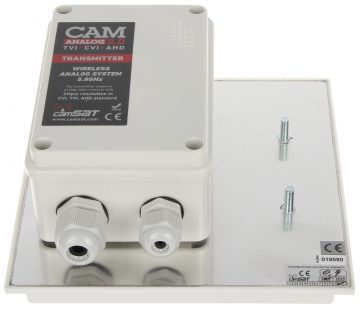 KOMPLEKTS BEZVADU PĀRRAIDEI 5.8 GHz CAM-ANALOG-2.0 KOMPLEKTS TXRX
