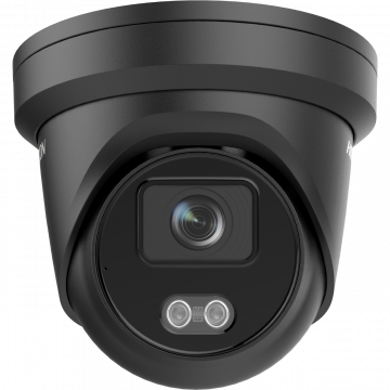 Hikvision DS-2CD2347G2H-LIU 4MP Turret IP kamera AcuSense 2.8mm melnaHikvision DS-2CD2347G2-L 4MP Turret IP kamera AcuSense 2.8mm melna