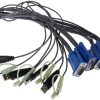 VGA + USB JUNGIKLIS CS-64US