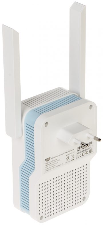 UNIVERSĀLS BEZVADU TĪKLA PASTIPRINĀTĀJS CUDY-RE1200 2.4 GHz, 5 GHz
