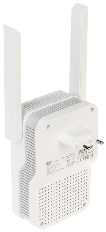 UNIVERSĀLS BEZVADU TĪKLA PASTIPRINĀTĀJS CUDY-RE1800 2.4 GHz, 5 GHz