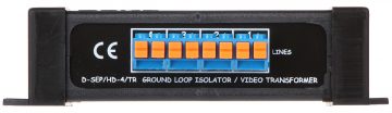 SEPARATORS AR VIDEO TRANSFORMATORU D-SEP/HD-4/TR SEPARATORS AR VIDEO TRANSFORMATORU D-SEP/HD-4/TR