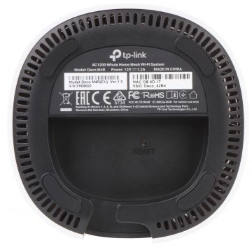 Домашняя Wi-Fi-система DECO-M4 (2 шт.) 2,4 ГГц, 5 ГГц 300 Мбит/с + 867 Мбит/с TP-LINK