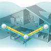 WI-FI MĀJAS SISTĒMA DECO-M5(3-PACK) 2.4 GHz, 5 GHz 400 Mbps + 867 Mbps TP-LINK