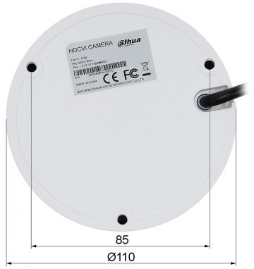 DAHUA HAC-HDBW1200E-0280B-S5 2MP Dome AHD camera with motorized varifocal lens