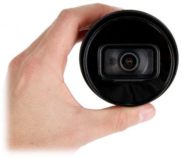 DAHUA HAC-HFW1200T-0280B-BLACK-S5 2.1MP AHD kamera ar motorizētu varifokālo objektīvu melna
