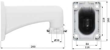 DAHUA SD6AE530U-HNI 5MP PTZ IP kamera ar motorizētu varifokālo objektīvu