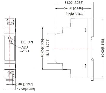 SLĒGIERĪCES ADAPTERIS DL2-15-48-U