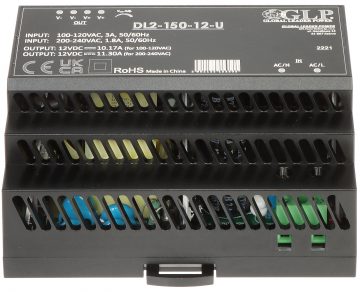 SLĒGIERĪCES ADAPTERIS TĪKLA BAROŠANAS BLOKS DL2-150-12-U