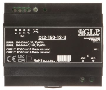 SLĒGIERĪCES ADAPTERIS TĪKLA BAROŠANAS BLOKS DL2-150-12-U