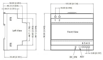 SLĒGIERĪCES ADAPTERIS DL2-150-48-U