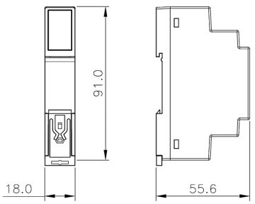 SLĒGIERĪCES ADAPTERIS DRC-24V10W-1AZ