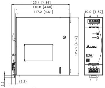 SLĒGIERĪCES ADAPTERIS DRL-12V240W-1EN