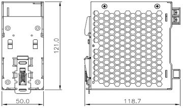 SLĒGIERĪCES ADAPTERIS DRP-012V100W-1AA