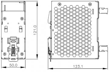 SLĒGIERĪCES ADAPTERIS DRP-024V120W-1BN