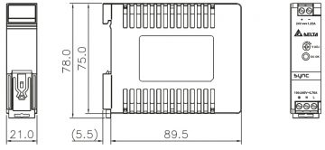 SLĒGIERĪCES ADAPTERIS DRS-24V30W-1AZ